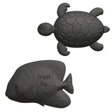 Aurionix Iron Fish en gros plan – outil de cuisson enrichissant les plats en fer naturellement