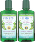 Auromere bain de bouche Ayurvédique, bouteille 16 onces, rafraîchit l'haleine naturellement.