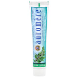 Dentifrice Auromere menthe-fraiche, tube visible, rafraîchit l'haleine et apaise les dents sensibles