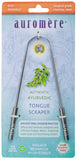 Auromere nettoyeur langue en inox, nettoyage en profondeur de la surface de la langue.