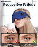 Aurorcness masque yeux chauffant offre 3 niveaux de chaleur personnalisables.
