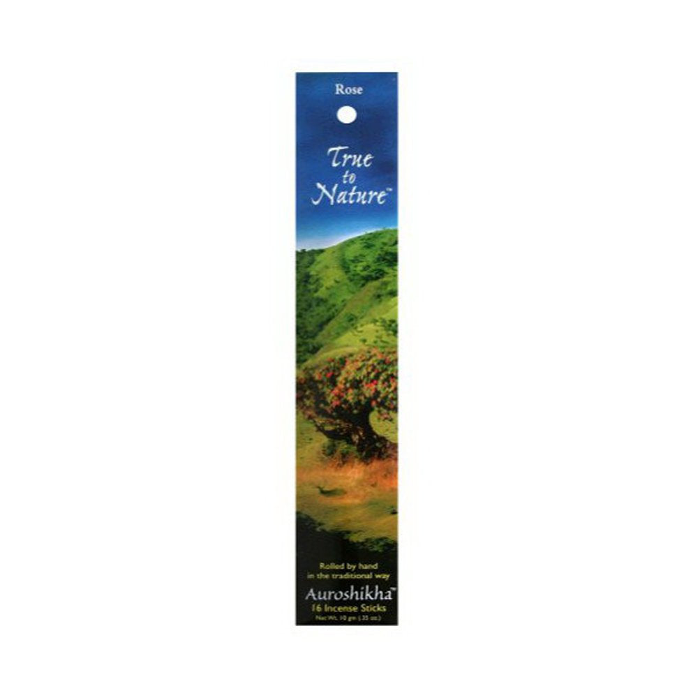 Auroshikha Surya Rose encens rose, parfait pour méditation et détente