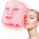 Masque Aurphany LED avec sept modes lumineux pour le soin du visage.