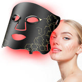 Aurphany masque luminothérapie rouge visage, soin à domicile pour revitaliser le teint