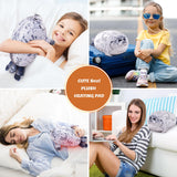 Peluche Auspicious Beginning phoque, compagnon rassurant lors de trajets et nuits froides.