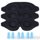 Masque Aussumy 3D contourné pack triple – bloc lumière et sommeil apaisé