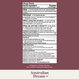 Australian Dream Crème, application facile et rapide sur la zone douloureuse