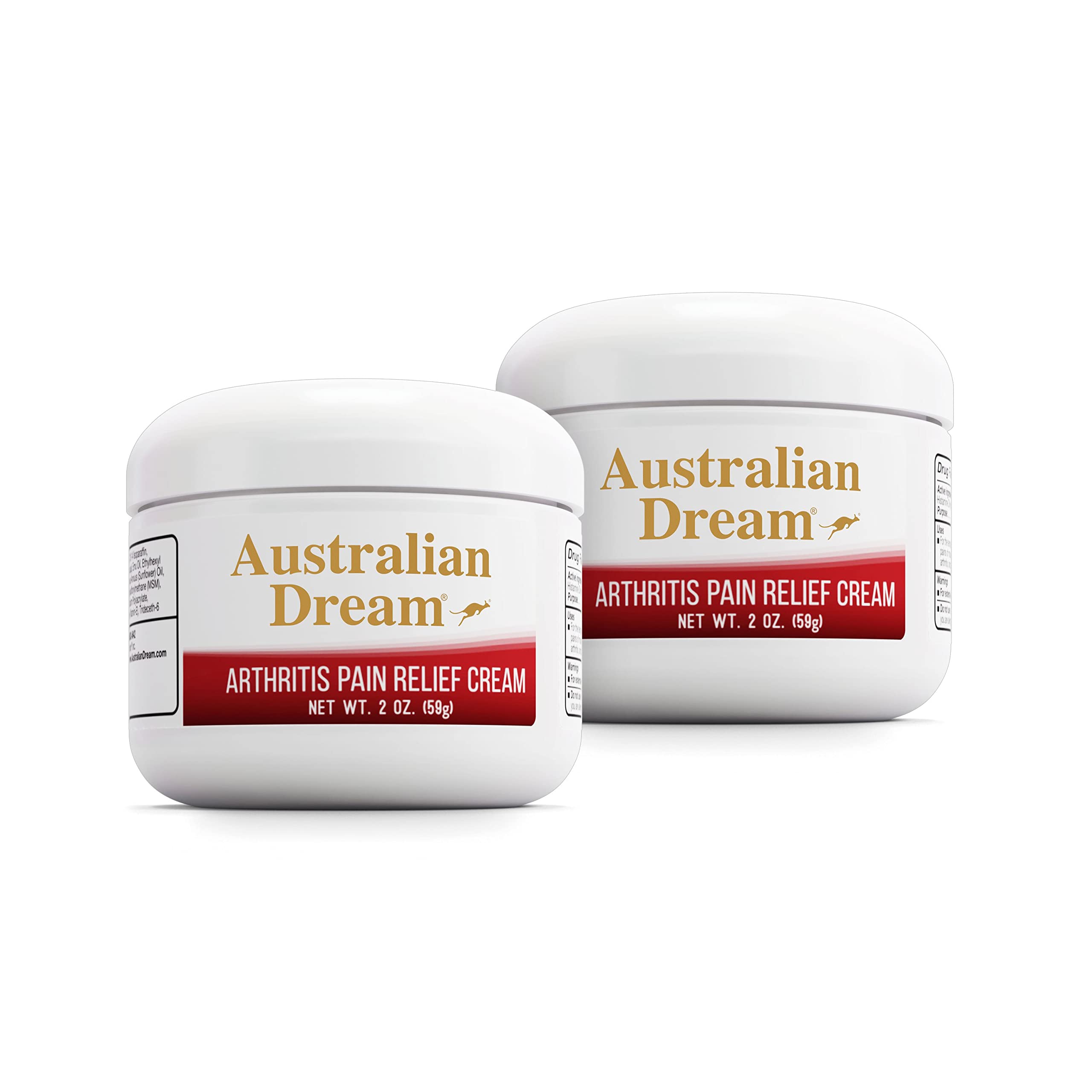 Crème Australian Dream Arthrite – pot, confort rapide des articulations.