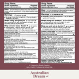 Australian Dream pour douleurs dorsales : soulagement rapide sans parfum.