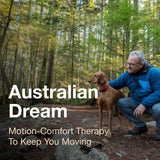 Australian Dream crème non grasse garantit une application légère.