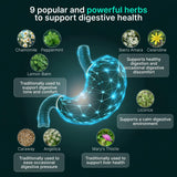 Authenta IBShield Melisse-digestif — sensation de fraîcheur et confort léger après repas