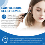 AuthHair Appareil relief pression oreille solution naturelle, sans médicament
