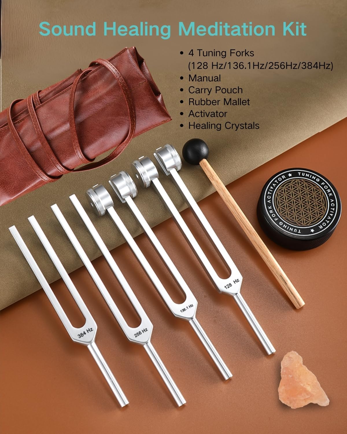 Autzom diapason harmonie 136hz, tonalité équilibrante pour concentration et calme.