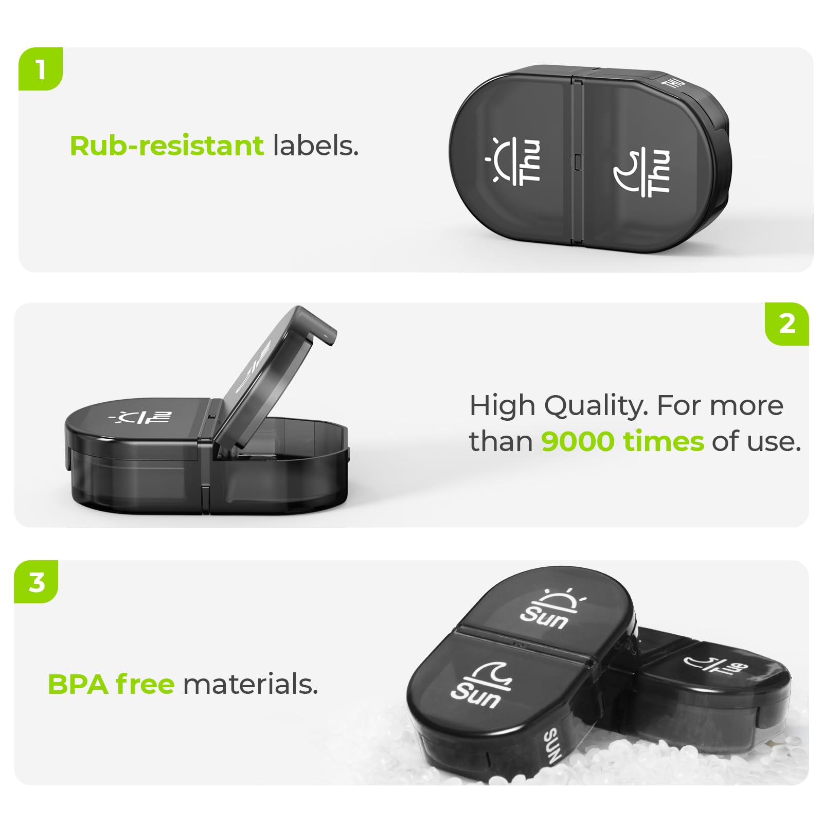 Étiquette sans BPA AUVON : sécurité et tranquillité d'esprit.
