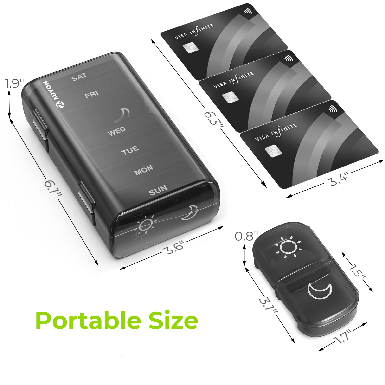 AUVON XL protection double pour voyager en toute serenite.