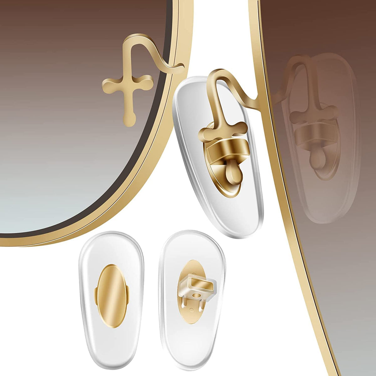 Auzky plaquettes nasales Ray-Ban RB3526, remplacement fiable pour un ajustement confortable