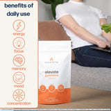 Avantera Elevate gommes – prise individuelle pour booster l’attention.