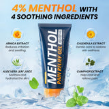 AVCOO Gel Menthol 4% - absorption rapide sans graisse pour usage quotidien.