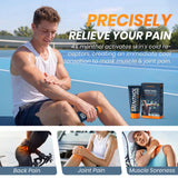 AVCOO Gel Menthol 4% - application facile pour muscles et articulations douloureuses.