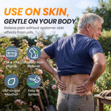 AVCOO Gel Menthol 4% - gel pratique à emporter pour bureau et sport.