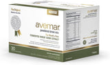 Avemar poudre fermentée sur sachet doseur, facilité de dosage quotidien.