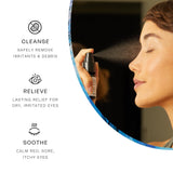 Application matin et soir sur paupières et cils avec Avenova