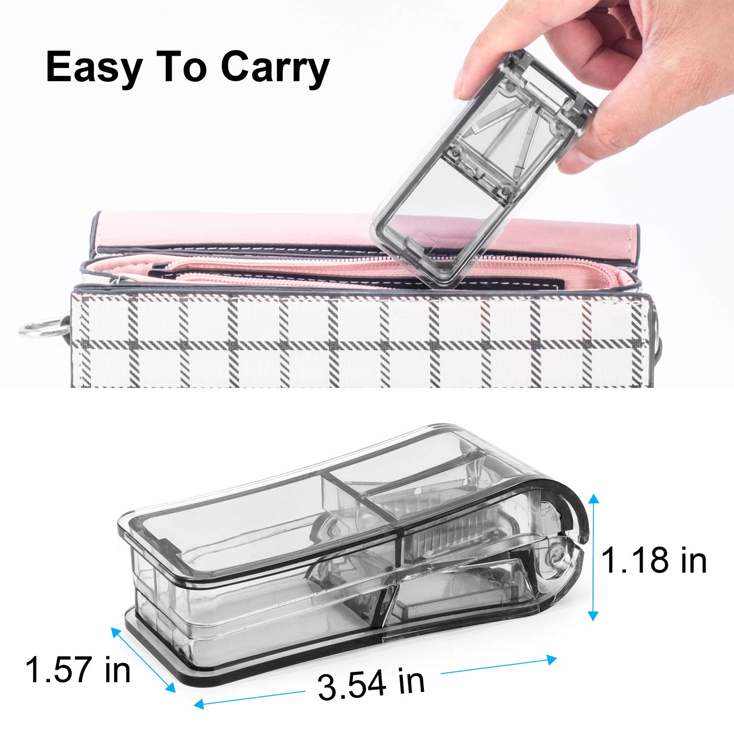 AVIDACE arrière amovible pour nettoyage facile des résidus lors de la coupe.