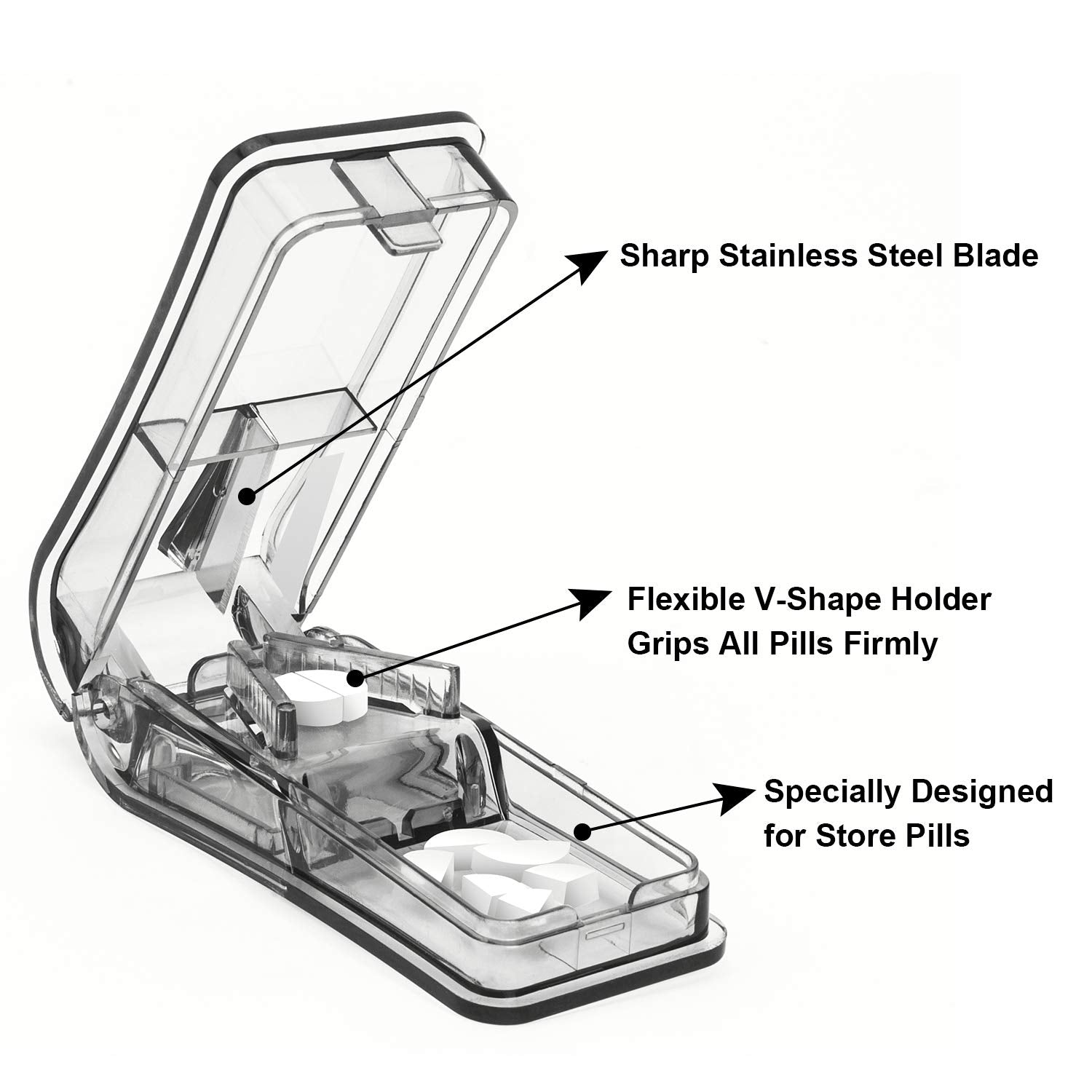 AVIDACE lame en acier inoxydable, coupe précise.