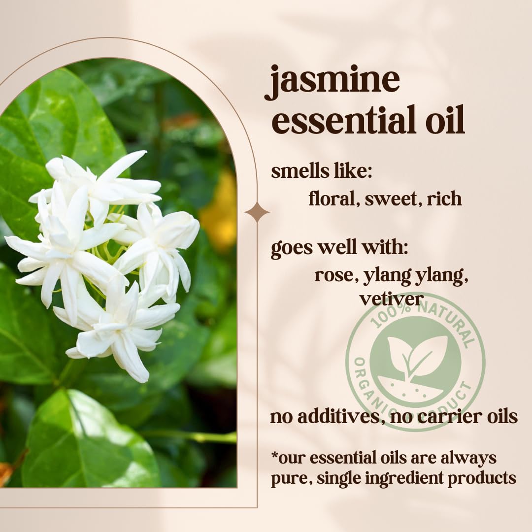 Avivni Jasmin huile essentielle – diffuseur prêt à parfumer votre espace.