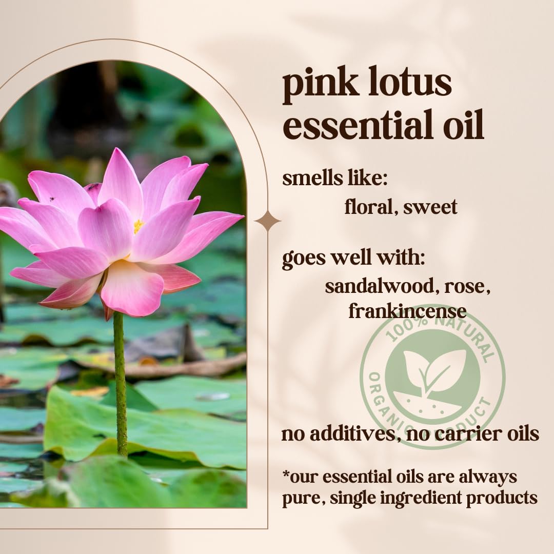 Avivni Lotus Rose: soin peau, diffuseur et utilisation parfumée.