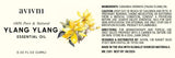 Avivni Ylang Ylang ingrédients naturels: excellente base pour soins faits maison.