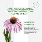 A.Vogel Echinaforce, extrait frais d'échinacée purpurea utilisé dans la préparation.