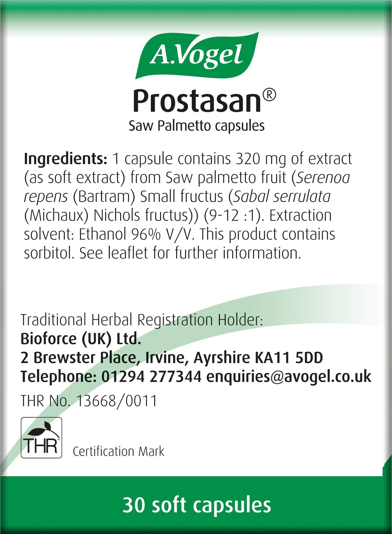Extraits Prostasan palmier nain, composants naturels pour routine botanique.