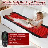 AVZAVZ Tapis lumière rouge pliable et léger pour usage domestique.