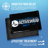 AW ACTIVEWRAP, housse-poches-doubles: maintien sécurisé et manipulation facile.