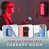 Lumière rouge 660nm AWA complète les séances avec relaxation et flexibilité.
