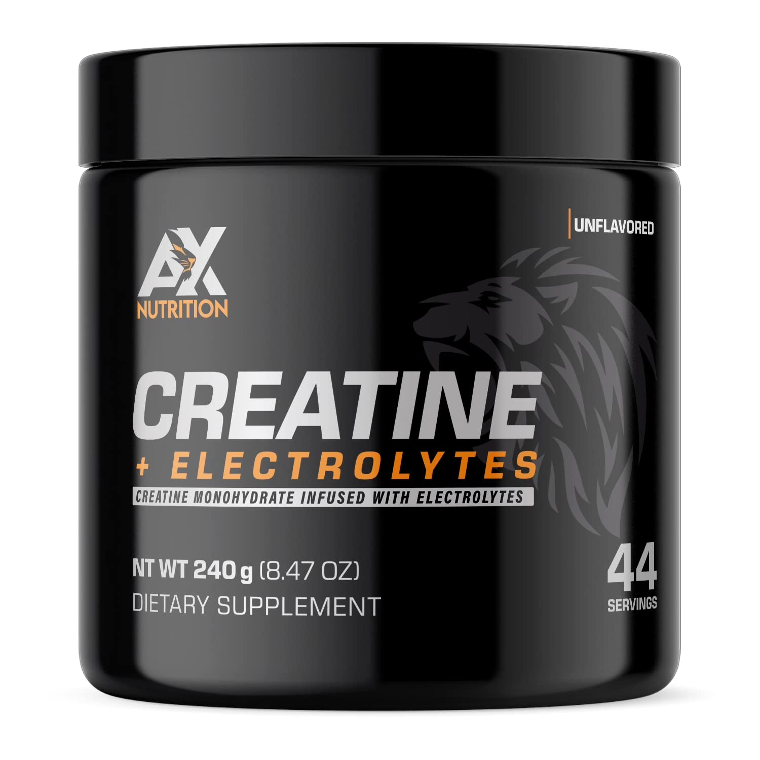 AX Nutrition Creatine + Electrolytes – Bouteille 240 g hydratation et énergie pendant l entraînement.