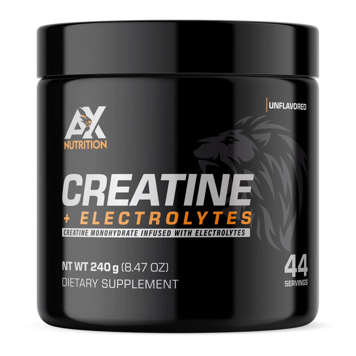 AX Nutrition Creatine + Electrolytes – Bouteille 240 g hydratation et énergie pendant l entraînement.