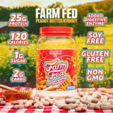 Axe & Sledge Farm Fed – produit sans gluten et faible en glucides.