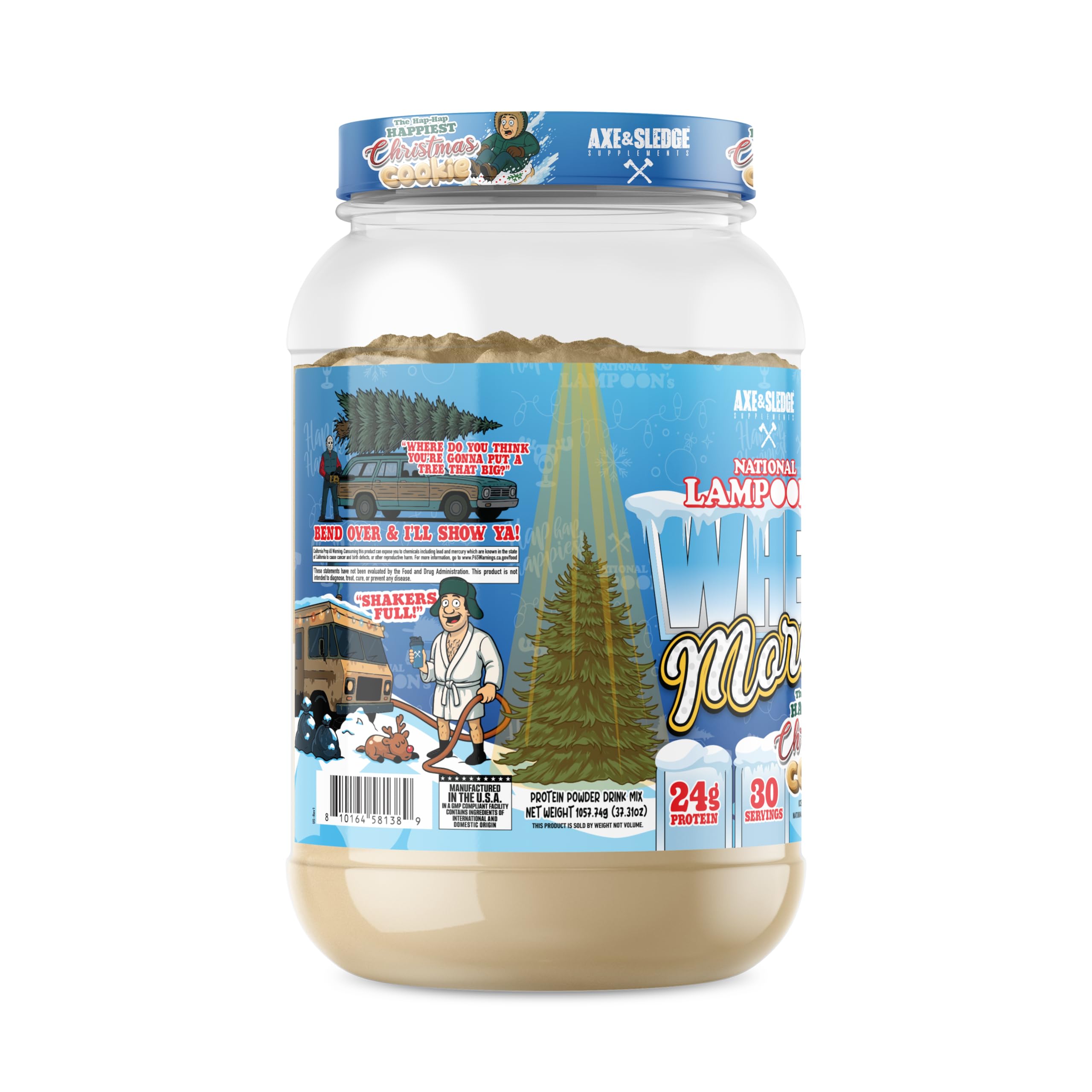 Axe et Sledge WHEY MORE mélange crèmeux idéal après l'entraînement