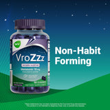 AXIV VroZzz Gommes - portion pratique de 60 gommes, facile à conserver.