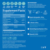 Verre prêt à boire PotentCalm mélangé framboise-citron, rafraîchissant et agréable.