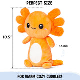 Peluche relaxante axolotl pour une soirée détente