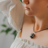 Ensemble pendentif et cordon vegan ajustable Ayana Wellness
