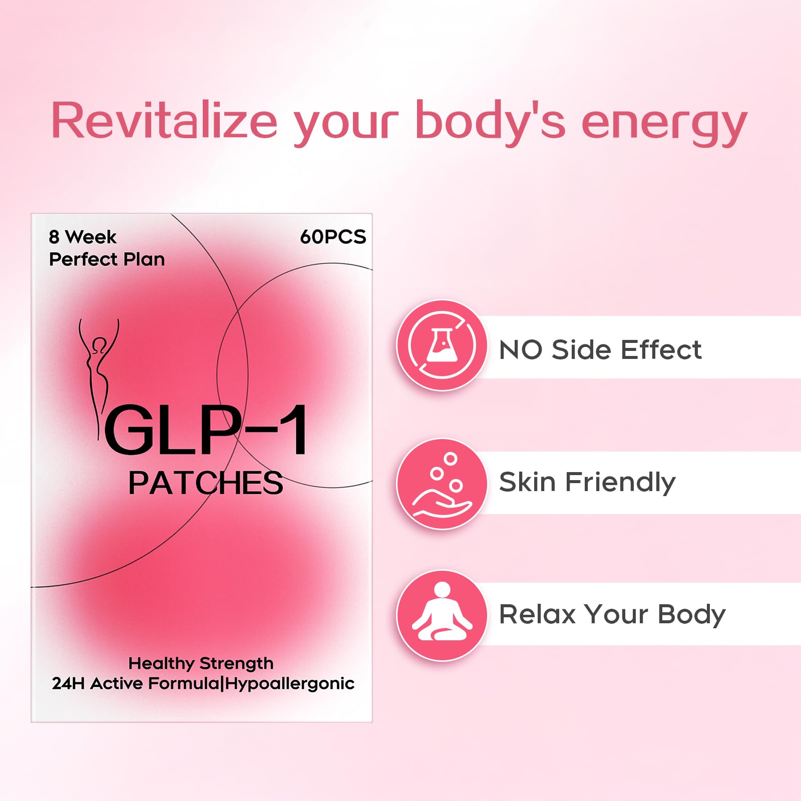 Bandes GLP-1 AYOJOY pratiques en voyage sans eau nécessaire