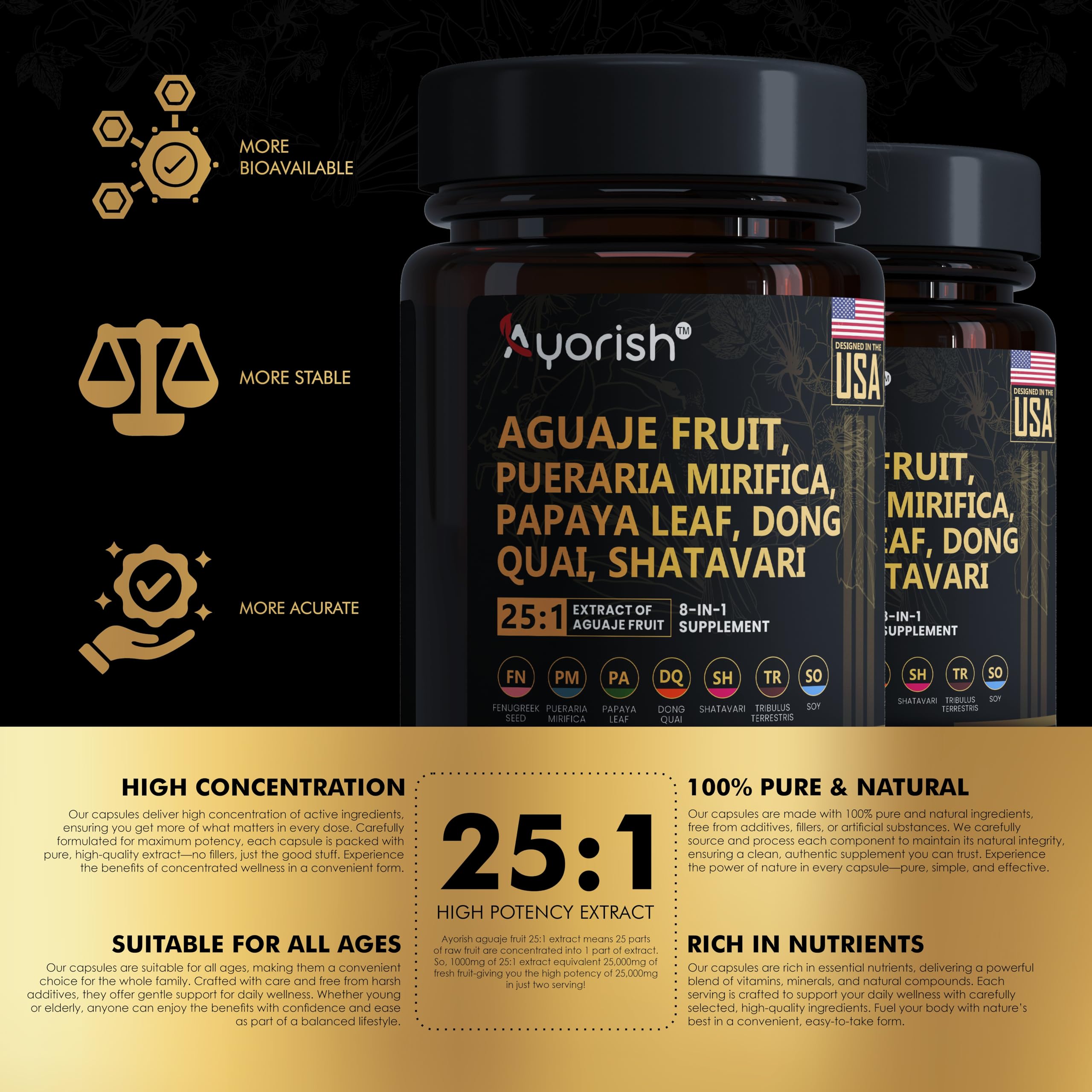 Dong Quai et Shatavari avec Fenugrec: synergie végétale pour le quotidien.