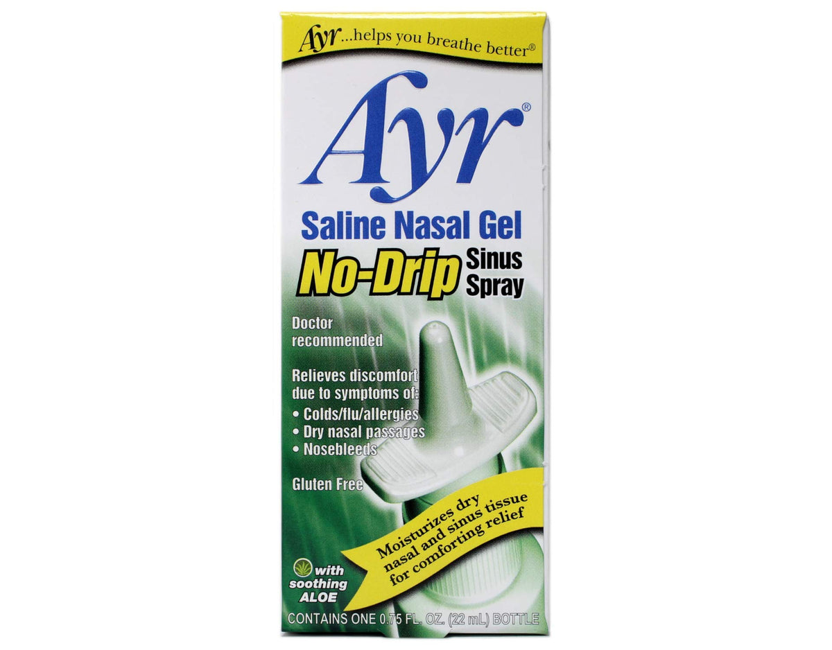 AYR gel nasal pulvérisateur 22 ml, application pratique et hydratante