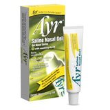AYR Gel Salin Nasal application facile sur le nez.
