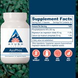 Étiquette AyuPhos sans soja clairement affichée.