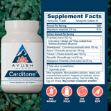 Carditone Ayush Herbs, Arjuna et Rauwolfia: composants clés pour la composition naturelle.